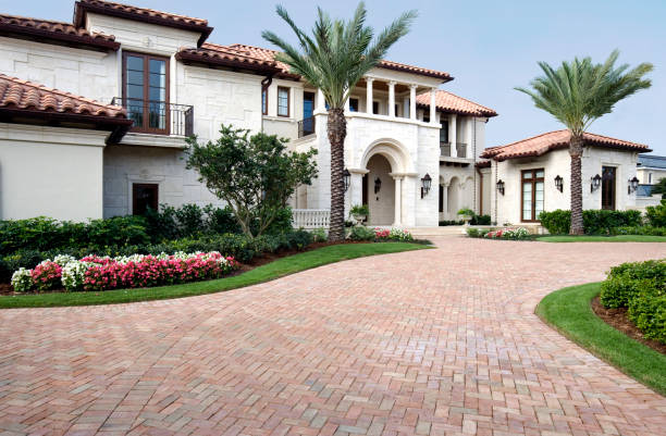 Residential Paver Driveway in Litchfield Beach, SC